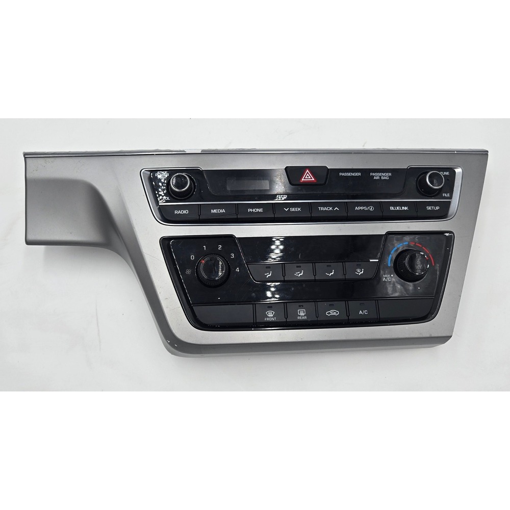 2016-2017 Hyundai Sonata Radio Climate Control Panel OEM 94510-C2530